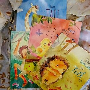 Colorful Children's Storybook Set Of 4